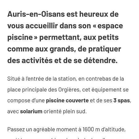 Appartamento Les Iris T2 Station Alpe Huez